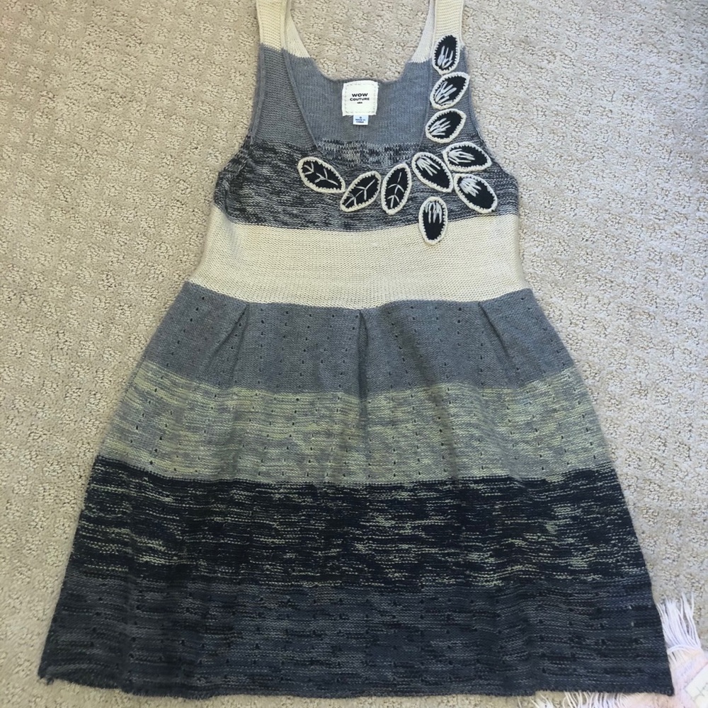 Wow Couture Tunic Sweater EUC Sz Small